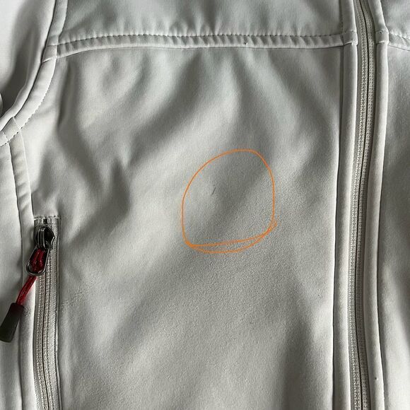 The North Face Summit Series Windstopper Jacket White Women's Size Medium - Picture 13 of 15